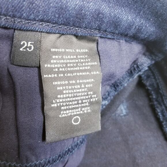 J Brand Maria Coated in Varn Steel Hi-rise Skinny - Picture 5 of 9